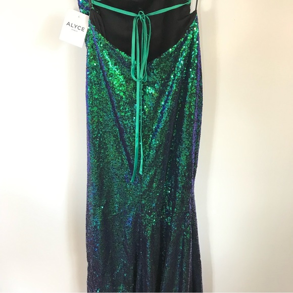 Alyce Paris 60032 Sequin Prom Dress Chameleon 2 - Picture 8 of 14